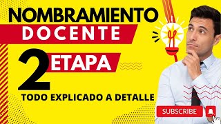 🤔 NOMBRRAMIENTO DOCENTE 2022 🤔 TODO los que debes 💯 HACER y PRESENTAR✍️ para no morir en el intento [upl. by Nivat]