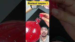 Membuat Lampion dari botol plastik bekas shorts ngeshortsdulu [upl. by Sproul]