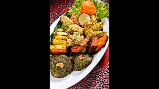 Veg Tandoori platter recipe Platter recipe veg  Homemade platter Street foodSizzler [upl. by Asirrak]