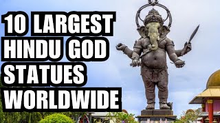 10 Tallest Hindu God Statues In Worldwide  Largest Statues hindugod travel [upl. by Tobye]