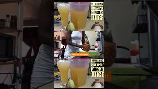 Pineapple Ginger Juice Healthy amp Refreshing [upl. by Nickerson]