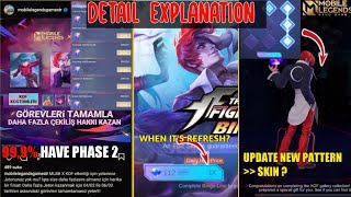 KOF EVENT MLBB 2023  99 Have Phase 2 Daily Discount Refreshed and Update New Pattern  Skin Get [upl. by Baryram]