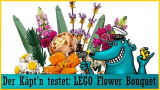 Lego 10280 Flower Bouquet Der Blumenstrauß für den LegoNerd oder how to sell teure Plastikblumen [upl. by Xela508]