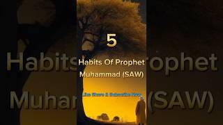 quot5 Inspiring Habits of Prophet Muhammad SAW to Transform Your LifequotProphetMuhammadSAW shorts [upl. by Barbour]