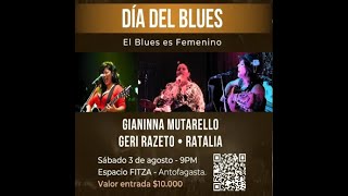 Especial DIA DEL BLUES EN VIVO DESDE ESPACIOFITZA [upl. by Odlawso142]