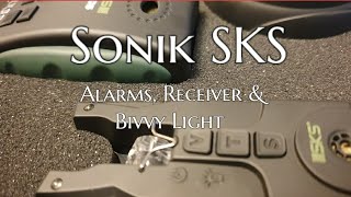 sonik sks bite alarms receiver and bivvy light [upl. by Aivilo]