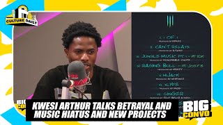 Kwesi Arthur Talks Betrayal Music Hiatus New Project etc [upl. by Zondra]