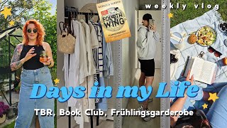 Days in my Life Frühlingsgarderobe New Books amp TBR April und Mai Gym Alltag  Vlog 197 [upl. by Kotto]