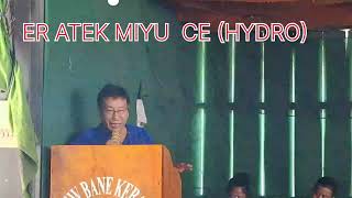 ERATEK MIYU CEHYDROCONSULTATIVE MEETINGSIANG UPPER MEGA DAMARUNACHAL PRADESH 2024 [upl. by Namaan]