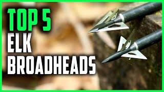 Best Broadheads for Elk  Top 5 Broadheads for Elk Hunting in 2023 [upl. by Laet74]