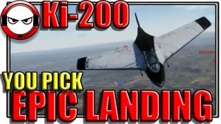 War Thunder  Ki200 VS 2x YAK15  YAK9 with most epic landing ever [upl. by Trabue923]