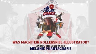 RPC 2017  Interview mit Illustratorin Melanie Phantagrafie auf der Role Play Convention [upl. by Oznerol663]