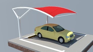 25 Latest Car Parking Sheds Designs [upl. by Moore]