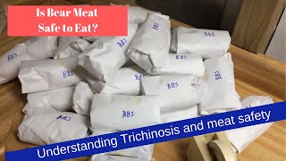 Trichinosis in wild hog and bear meat [upl. by Melodie]