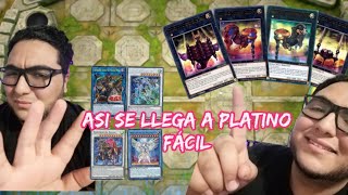 DECK NUMERON el deck antimeta para llegar a platino facil YUGIOH MASTER DUEL [upl. by Zetra]