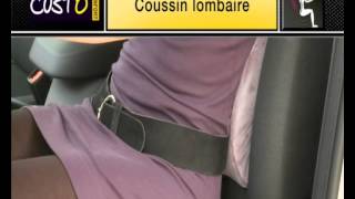 Coussin Lombaire voiture et bureau [upl. by Arakal]