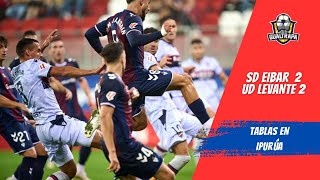 EIBAR 2  2 LEVANTE  LALIGA HYPERMOTION  GOLES DE BRUGUÉ IVÁN ROMERO Y ANTONIO PUERTAS [upl. by Suk241]