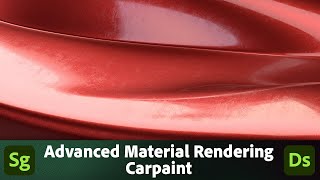 Advanced Material Rendering  Carpaint with Substance 3D Stager and Designer  Adobe Substance 3D [upl. by Setsero66]