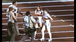 ✘ München 1972 4 x 100m Frauen Staffel Amateuraufnamen [upl. by Malanie141]