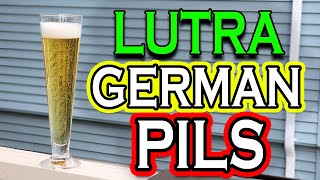 I made a GERMAN PILS in 3 DAYS with LUTRA KVEIK How good can it get [upl. by Akeimahs]