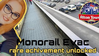 Monorail Evac  Alton Towers [upl. by Antipas]