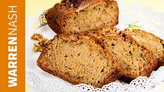 Super Moist Zucchini Bread Recipe  Tasty Baking Videos by Warren Nash [upl. by Tarabar]