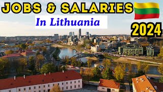 🇱🇹Jobs in Lithuania ParttimeFulltime Salaries [upl. by Eads149]