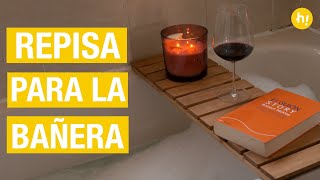 Cómo hacer una bandeja para la bañera con madera · Handfie DIY [upl. by Green]