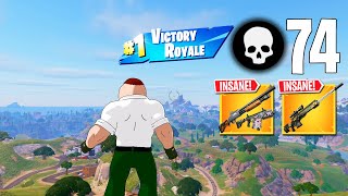 74 Elimination Solo Vs Squads Wins Full Gameplay Fortnite Chapter 5 Keyboard amp Mouse [upl. by Stanwood]