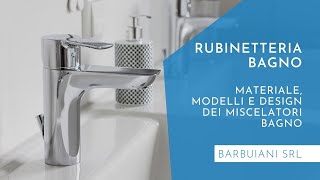 Rubinetteria bagno modelli materiali e forme dei miscelatori bagno [upl. by Rojam]