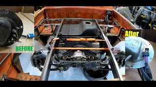 240SX swapped Datsun 620  Installing Racetronix Bulkhead Wiring System [upl. by Kain]