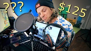 CHEAPEST YOUTUBE SETUP CHALLENGE [upl. by Eneroc441]