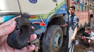 How They Mechanics Truck Wheel hub destroyed washer amp Fix [upl. by Quinta]