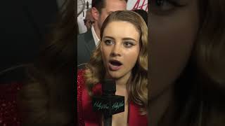 Josephine Langford gets bombed by Hero Fiennes Tiffin and talks “After” 😍 [upl. by Dougall]