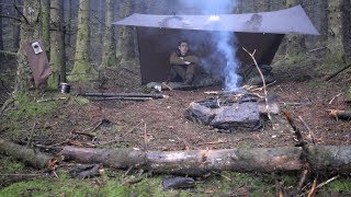 3 Day Bushcraft Wild Camp in The Galloway National Park Scotland With A Friend [upl. by Kragh51]