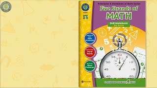 Five Strands of Math  Drills BIG BOOK Gr 35 [upl. by Aehta]