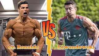 Cristiano Ronaldo VS Robert Lewandowski Transformation ★ From Baby To 2024 [upl. by Airasor371]