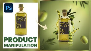 Creative Product Manipulation Design Tutorial in Photoshop  Product Advertising Design  Speed art [upl. by Lashonda837]