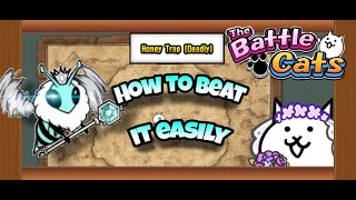 How to beat Honey Trap EASILY  The Battle Cats Queenquots Coronation [upl. by Oric674]