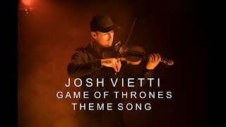 Game of Thrones Theme Song  Josh Vietti Violin Cover [upl. by Einnad]