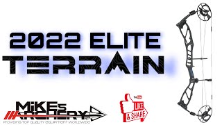 Elite Archery 2022 Terrain Bow Review Mikes Archery [upl. by Aduhey]