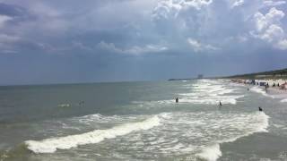 Beautiful Myrtle Beach Day off Springmaid Pier [upl. by Eirojram]