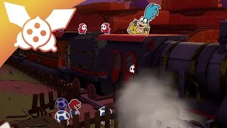 LP Paper Mario Color Splash 32  À lassaut du train VIP [upl. by Tiena]