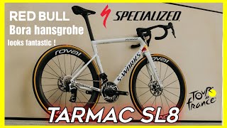 Specialized Sworks Tarmac SL8  Red bull BORAHansgrohe it has a frightening price [upl. by Enaj]