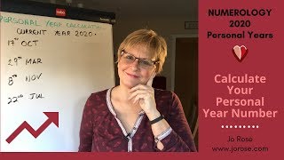 How to Calculate your Personal Year Number [upl. by Ralaigh]