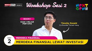 Timothy Ronald  Co Founder Ternak Uang  Merdeka Financial Lewat Investasi  Next Gen Summit 2021 [upl. by Avir]