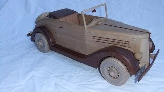 Wooden 1936 Ford [upl. by Quentin]