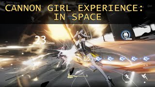 Cannon Girl Experience In Space Karenina Scire Gameplay [upl. by Idnem]