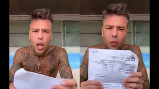 Fedez sbotta contro i giornalisti dopo lennesimo ricovero e mostra questo [upl. by Cordie]