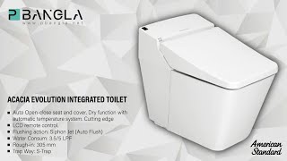 American Standard Acacia Evolution Integrated Toilet  Pbangla [upl. by Faythe]